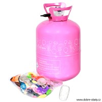 Helium pro nafukovací balónky 250 l + 30 balónků